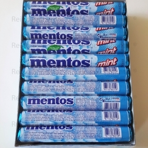 MENTOS MENTOL - CAIXA 20 UNIDADES 