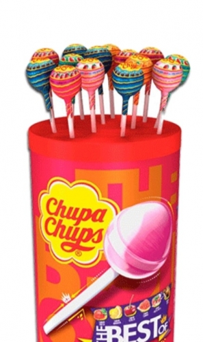 CHUPA CHUPS - CAIXA 100 UNIDADES