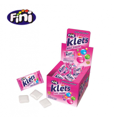 KLETS FINI TUTTI FRUTTI - CAIXA 200 UNIDADES 