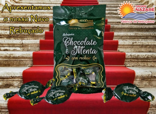REBUÇADOS CHOCOLATE E MENTA NAZARÉ - SACO 1KG
