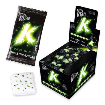 KLETS FINI ENERGY - CAIXA 200 UNIDADES 